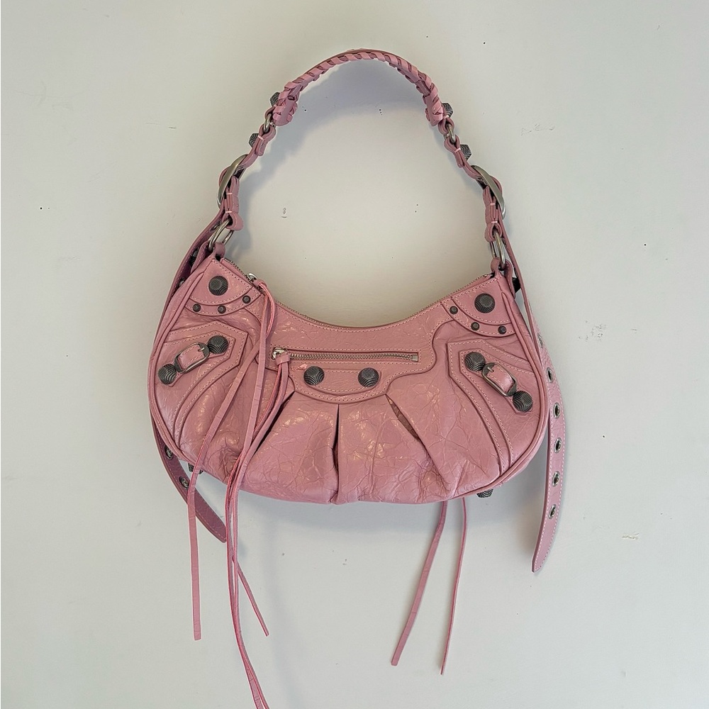 The Balenciaga Le Cagole S Leather Shoulder Bag